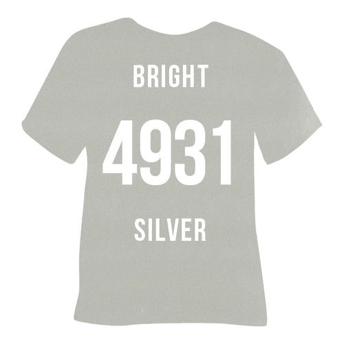 4931 Bright Silver ThermoFlex Plus HTV (Poli-Flex Turbo)