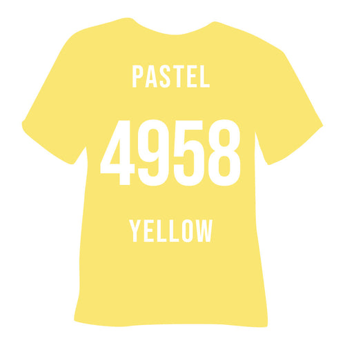 4958 Pastel Yellow ThermoFlex Plus HTV (Poli-Flex Turbo)