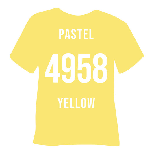 4958 Pastel Yellow ThermoFlex Plus HTV (Poli-Flex Turbo)