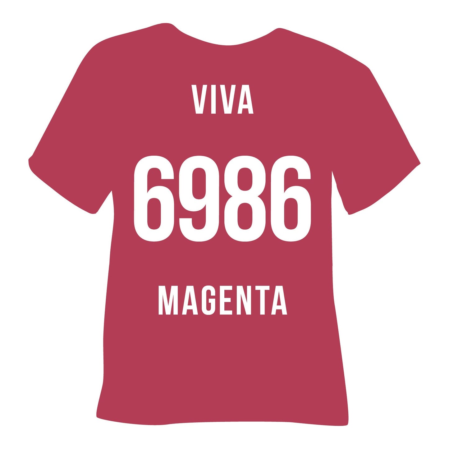 6986 Viva Magenta ThermoFlex Plus HTV (Poli-Flex Turbo)