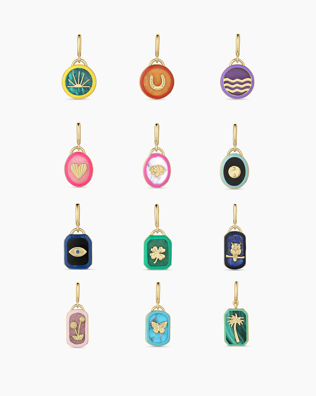 Power Gemstone Abundance Parker Charm