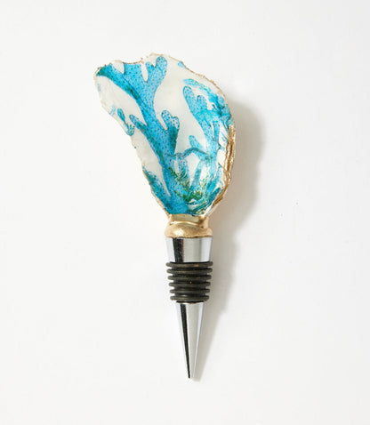 Ocean Breeze Oyster Shell Wine Stopper