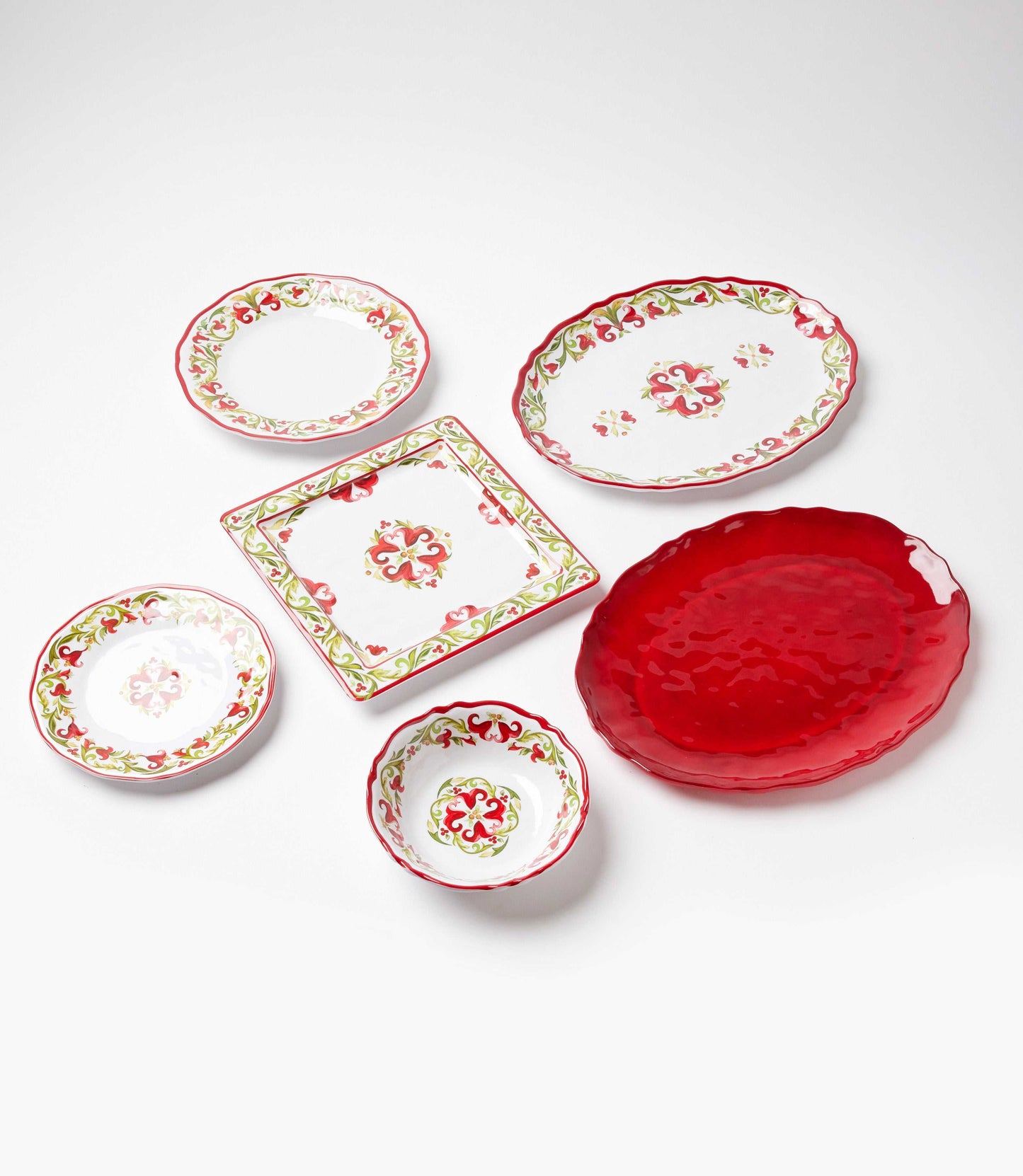 Melamine Roma Dinner Plate