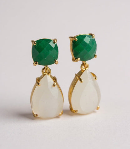 Teardrop Crystal Earrings