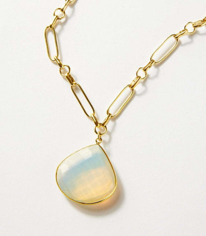 Moonstone Pendant Necklace