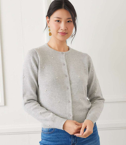 Pearl Cardigan Sweater