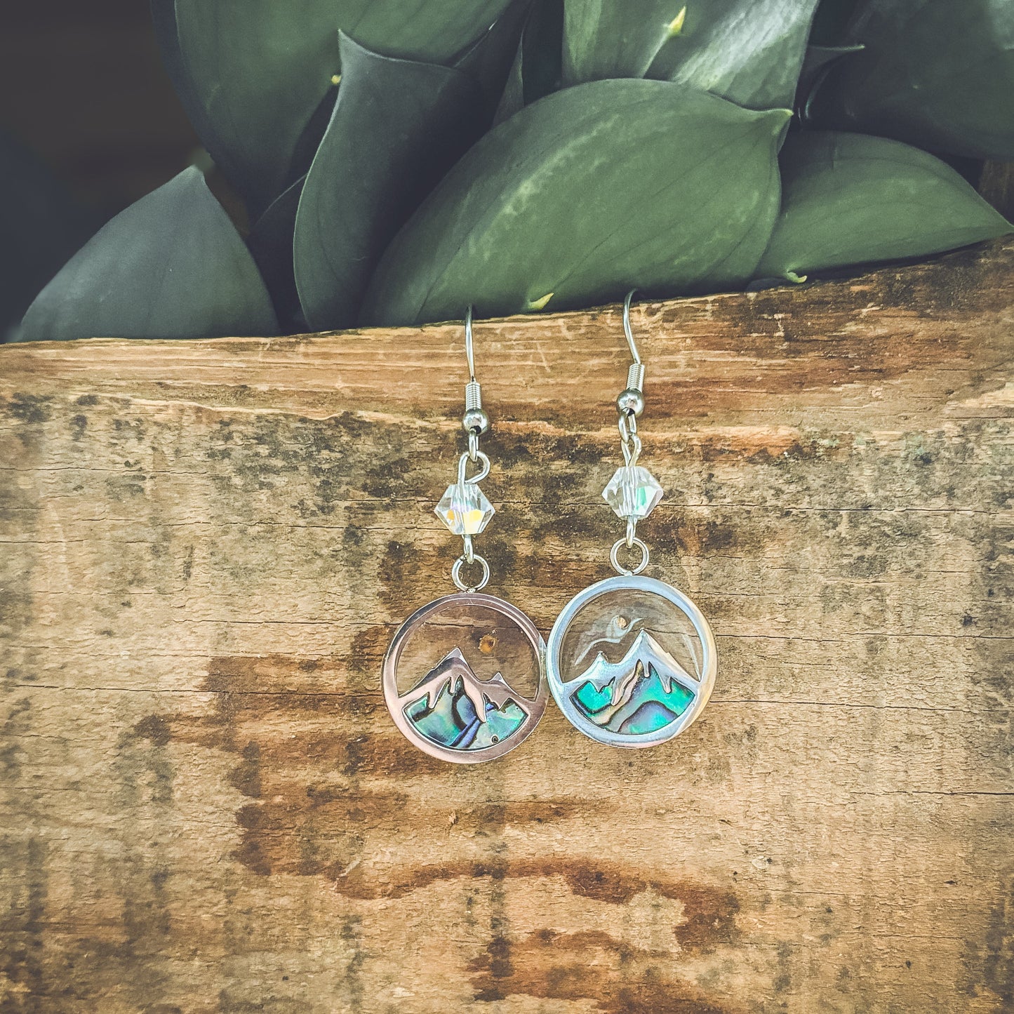 Beautiful Mountain Mustard Seed Faith Earrings