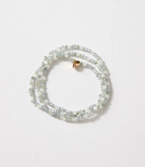 Crystal Beaded Stretch Bracelet