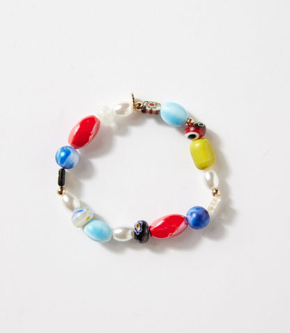 Mixed Bead Stretch Bracelet