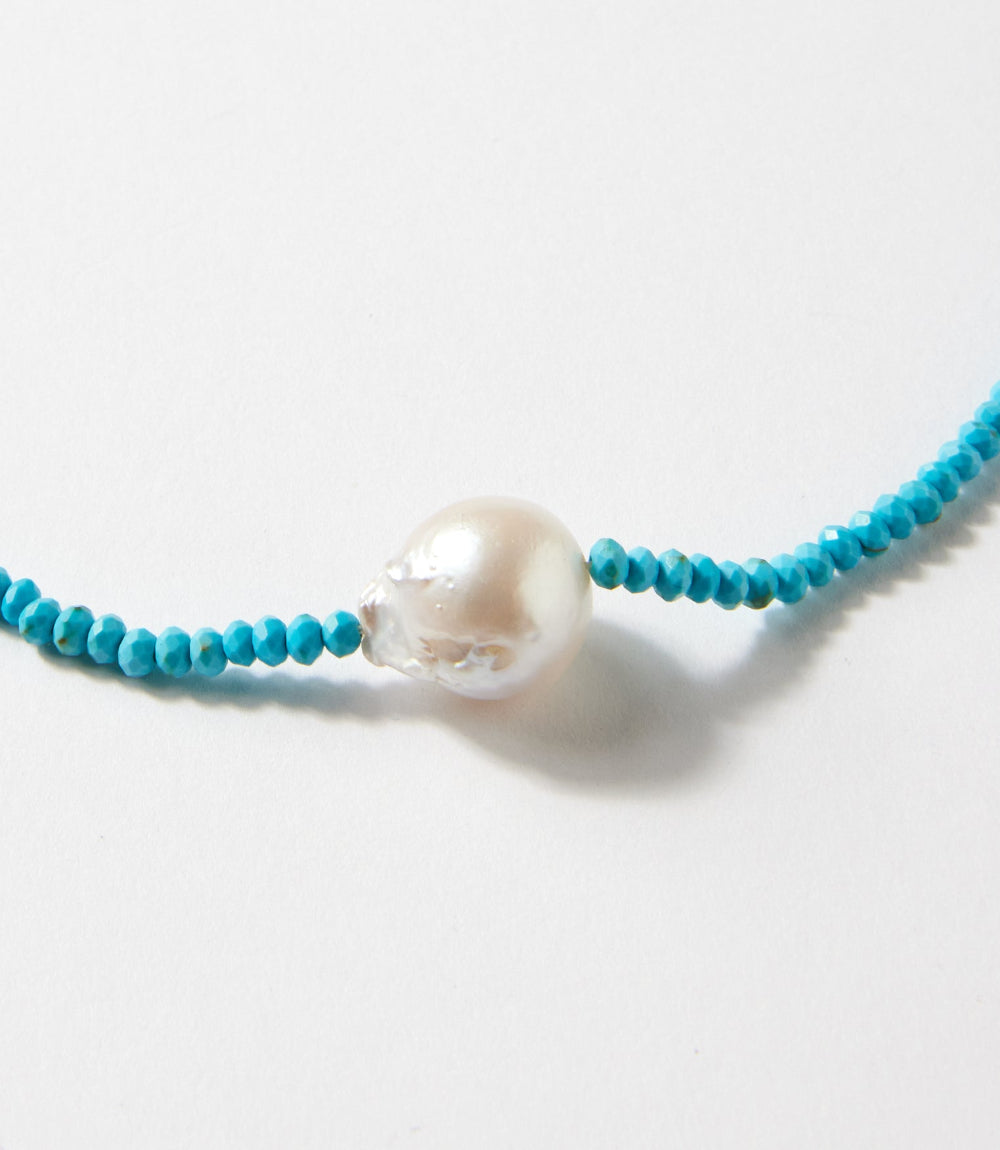 Beaded Pearl Necklace