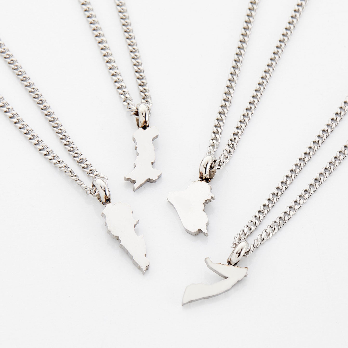 Country Map Necklace | Kids