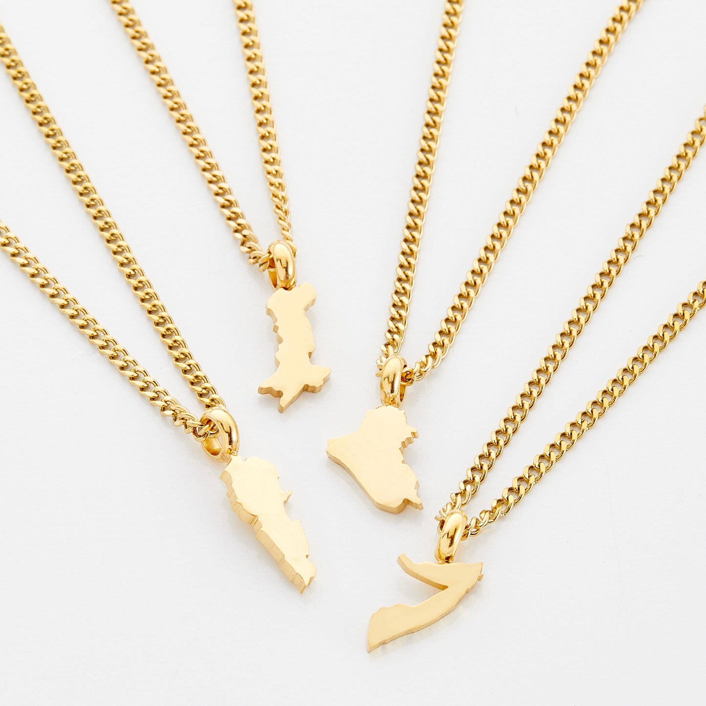 Country Map Necklace | Kids