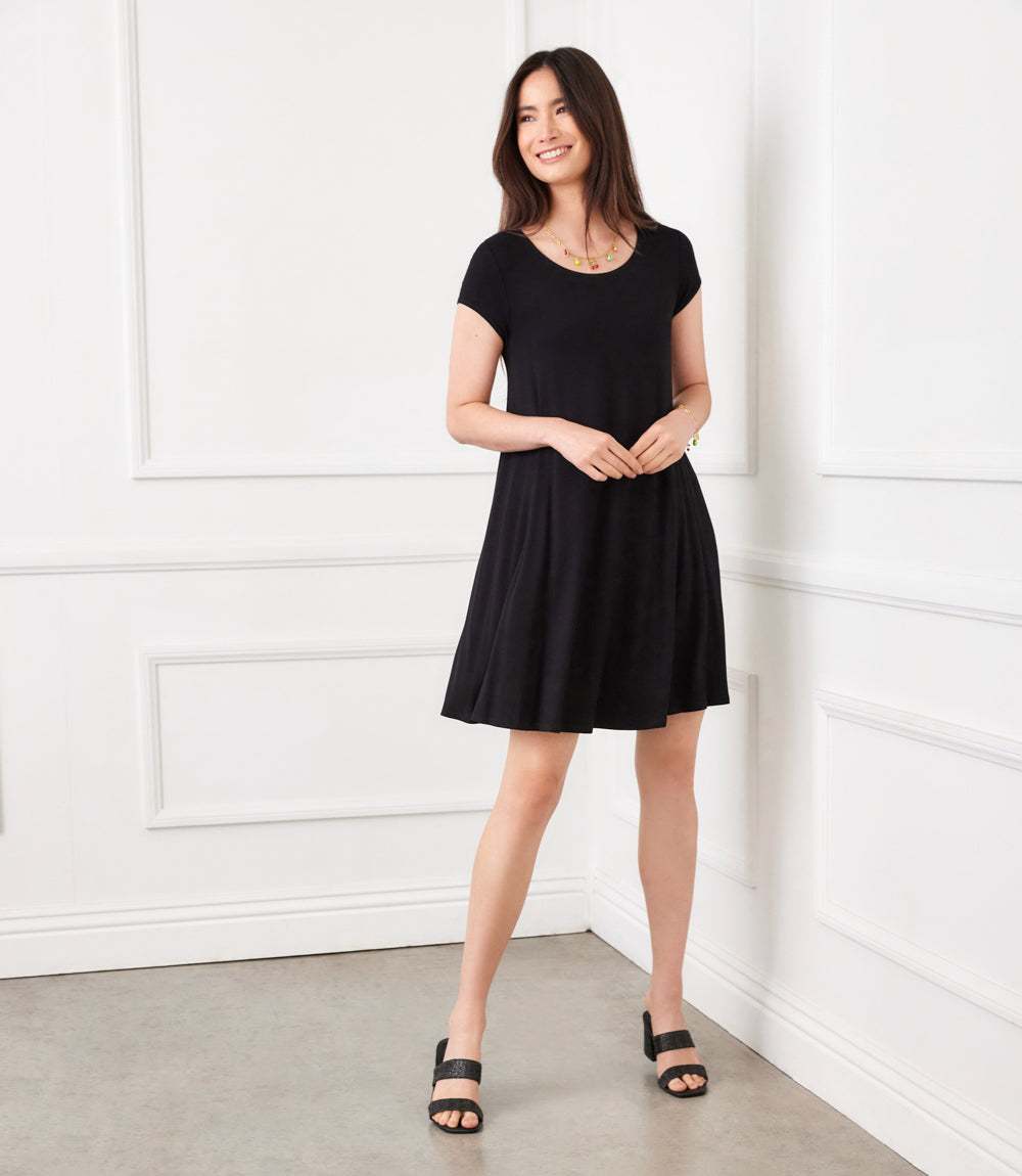 Petite Size Maggie Trapeze Dress