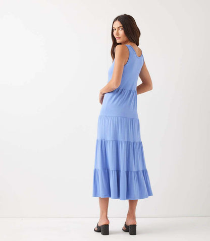 Tiered Midi Dress