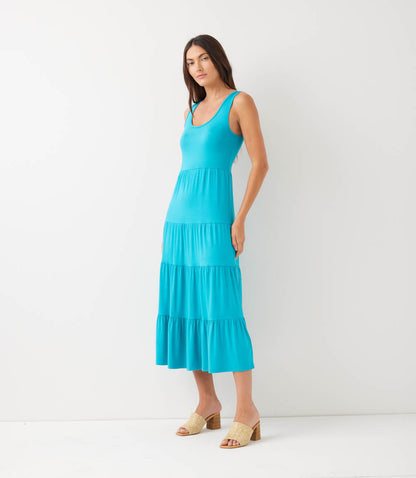 Tiered Midi Dress