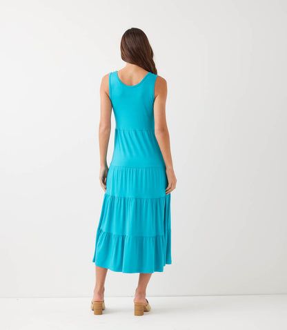 Tiered Midi Dress