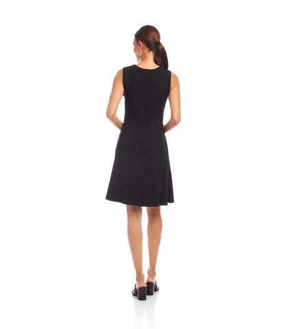 Sleeveless Fit and Flare Dress