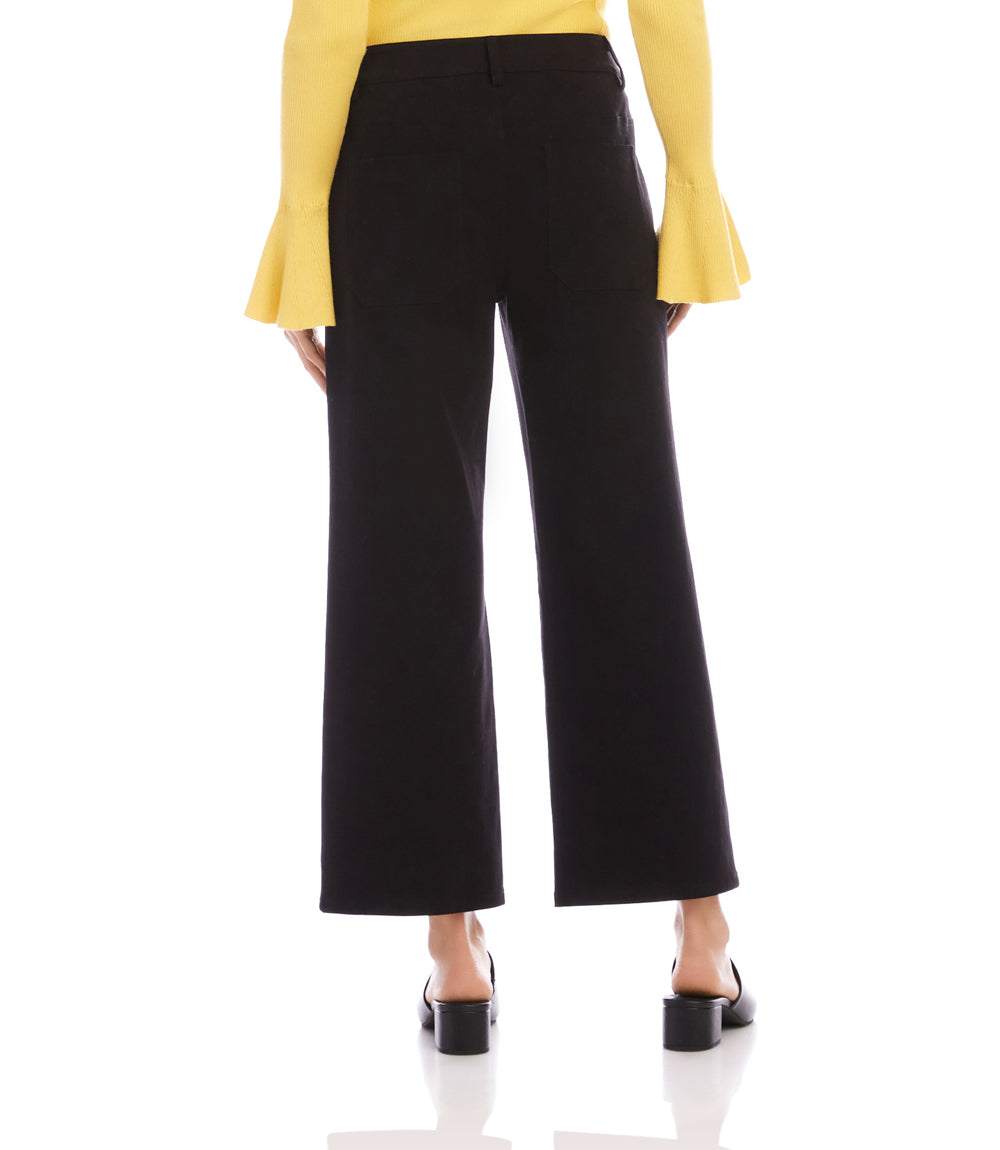 Petite Size Lauren Patch Pocket Cropped Pants