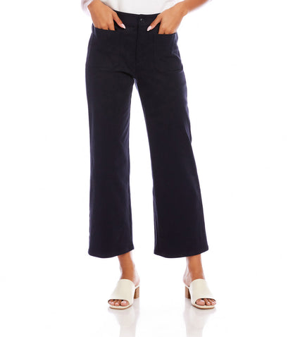 Petite Size Lauren Patch Pocket Cropped Pants