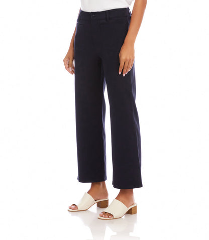 Petite Size Lauren Patch Pocket Cropped Pants