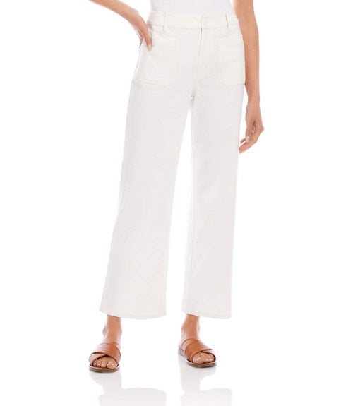 Lauren Patch Pocket Cropped Pants