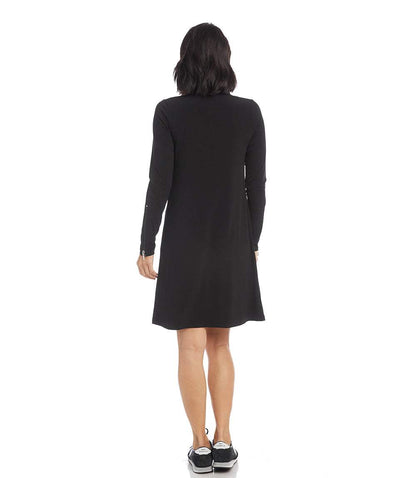 Zip Up Travel Jersey Dress