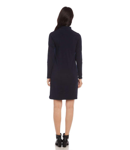 Zip Up Travel Jersey Dress