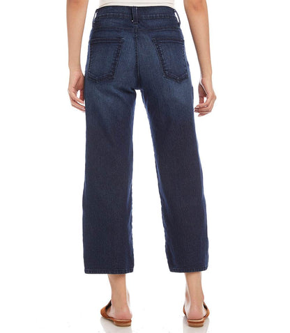 Wide Leg Cropped Jeans