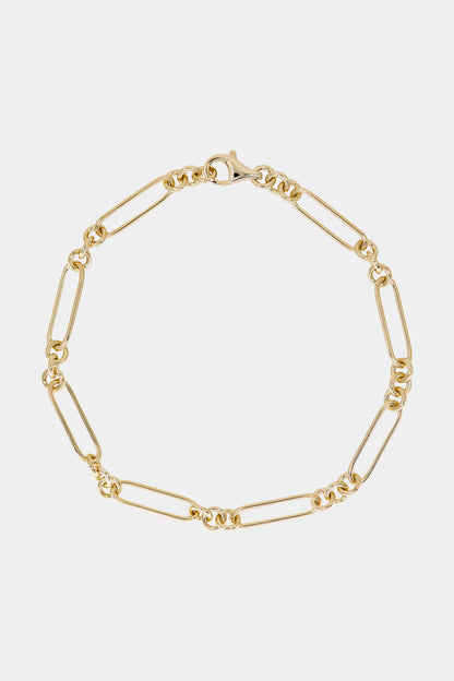 Large Lennox Anklet | 9K Yellow Gold