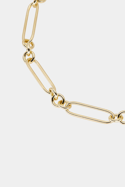 Large Lennox Anklet | 9K Yellow Gold