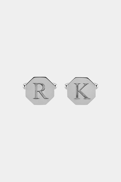 Letter Cufflinks | Silver