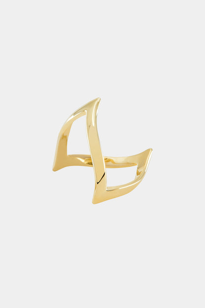 En Pointe Ring | 9K Yellow or Rose Gold