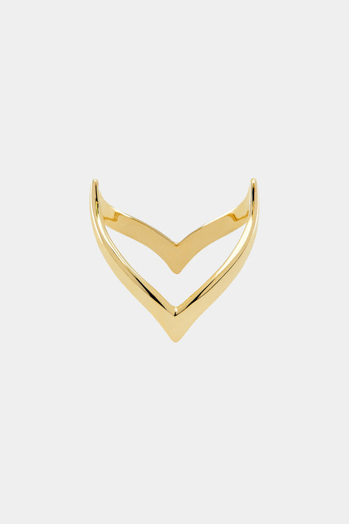 En Pointe Ring | 9K Yellow or Rose Gold