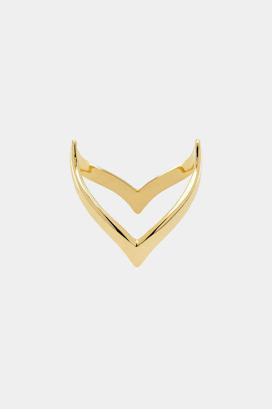 En Pointe Ring | 9K Yellow or Rose Gold