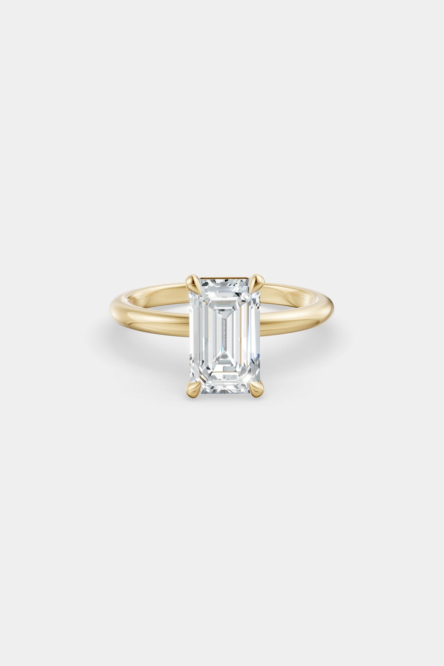 Diamond Solitaire Ring | Piccolo Band
