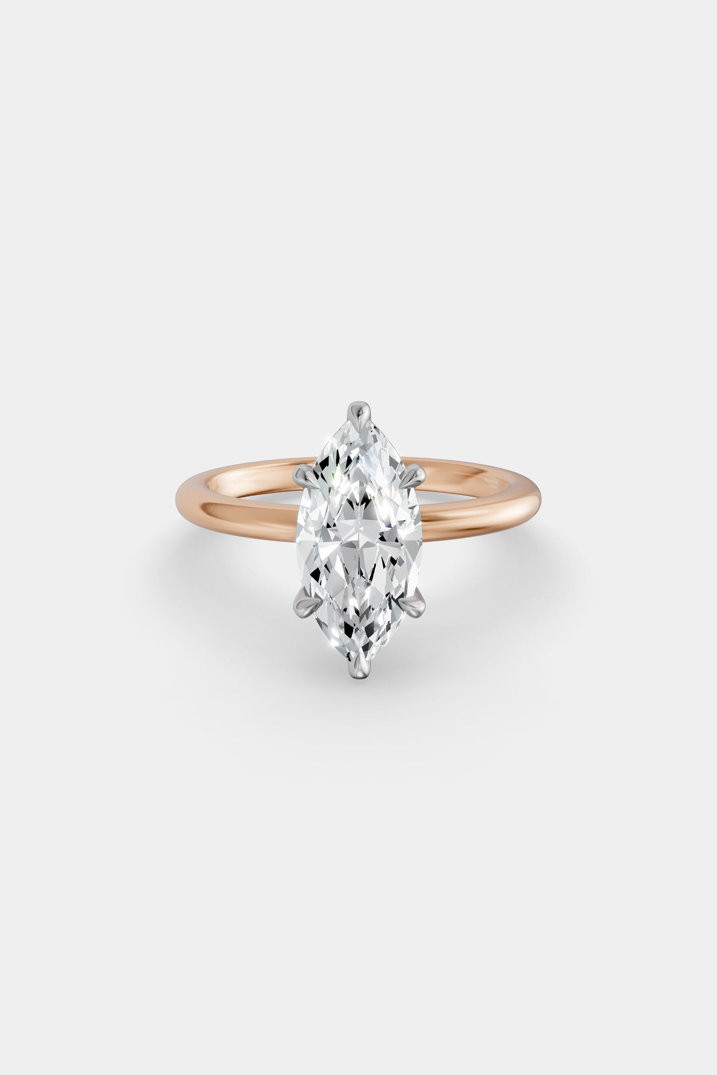 Diamond Solitaire Ring | Piccolo Band