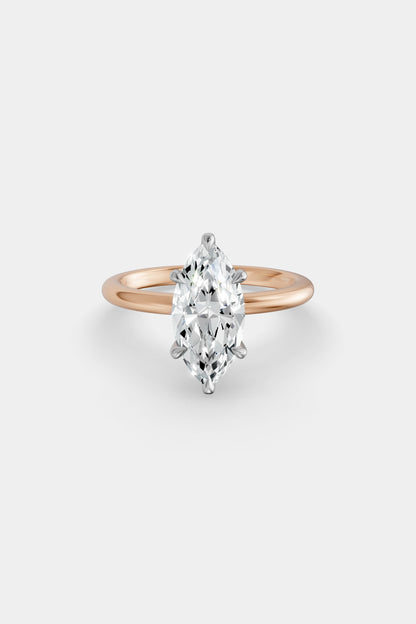 Diamond Solitaire Ring | Piccolo Band