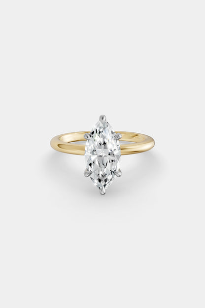 Diamond Solitaire Ring | Piccolo Band