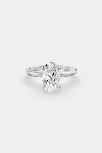 Diamond Solitaire Ring | Piccolo Band