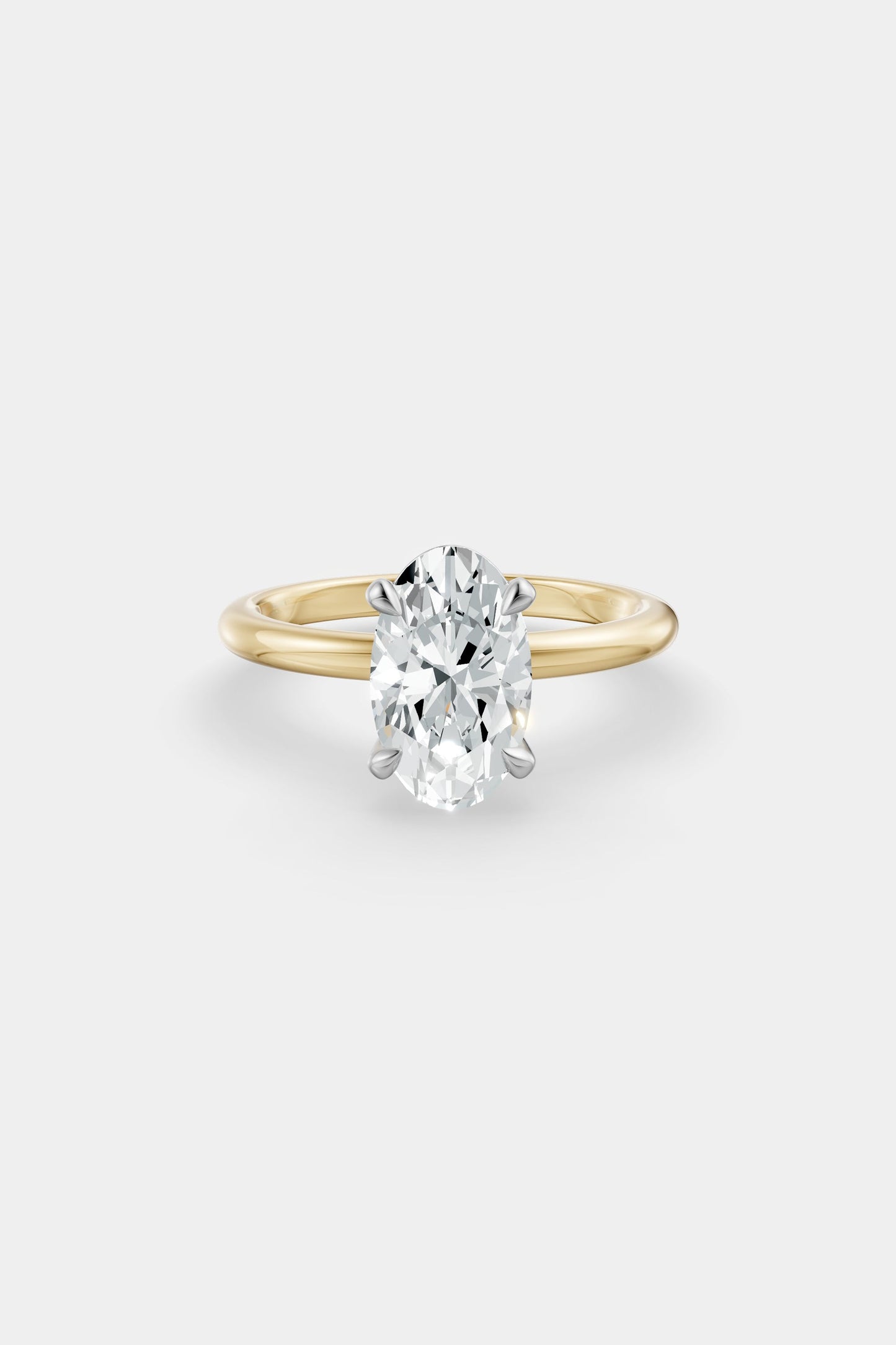 Diamond Solitaire Ring | Piccolo Band