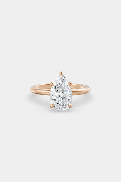 Diamond Solitaire Ring | Piccolo Band