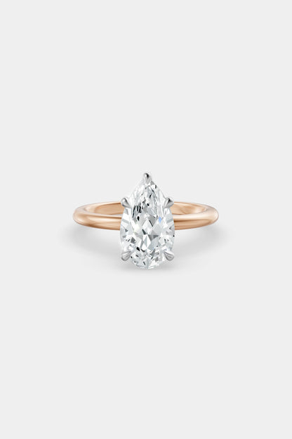 Diamond Solitaire Ring | Piccolo Band