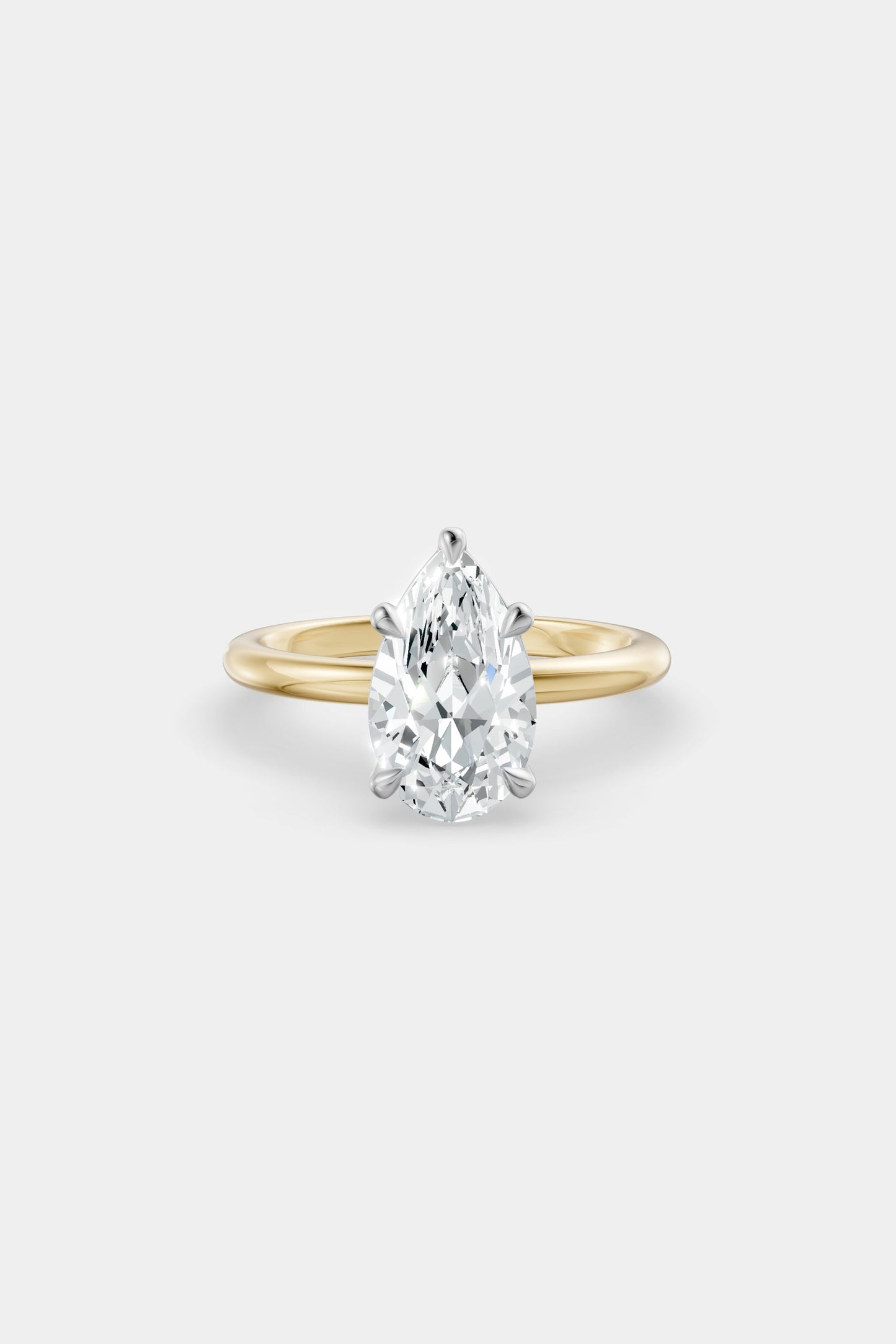 Diamond Solitaire Ring | Piccolo Band
