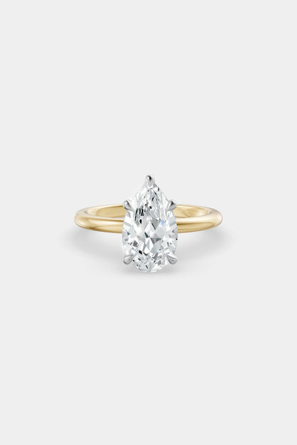 Diamond Solitaire Ring | Piccolo Band