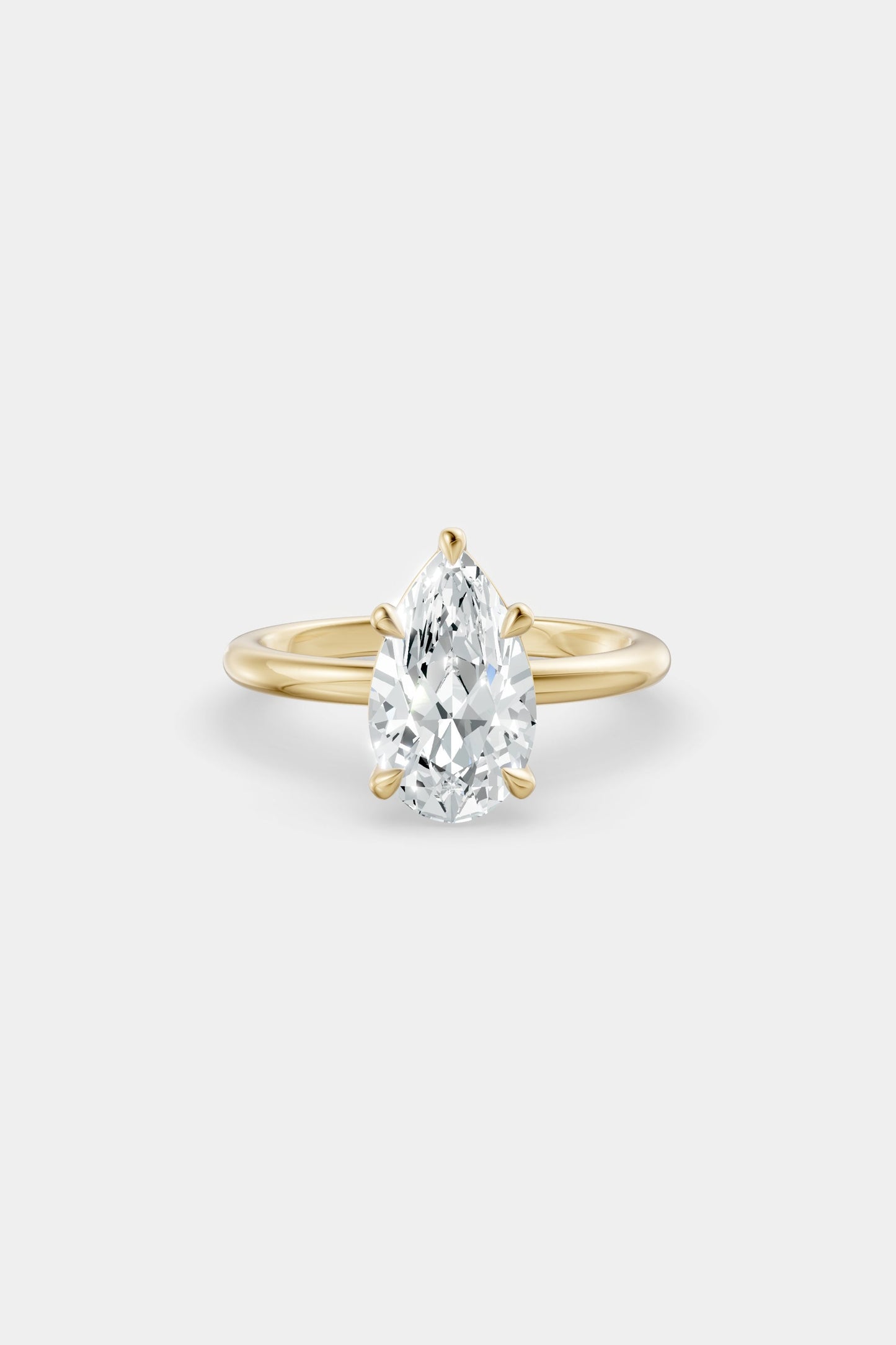 Diamond Solitaire Ring | Piccolo Band