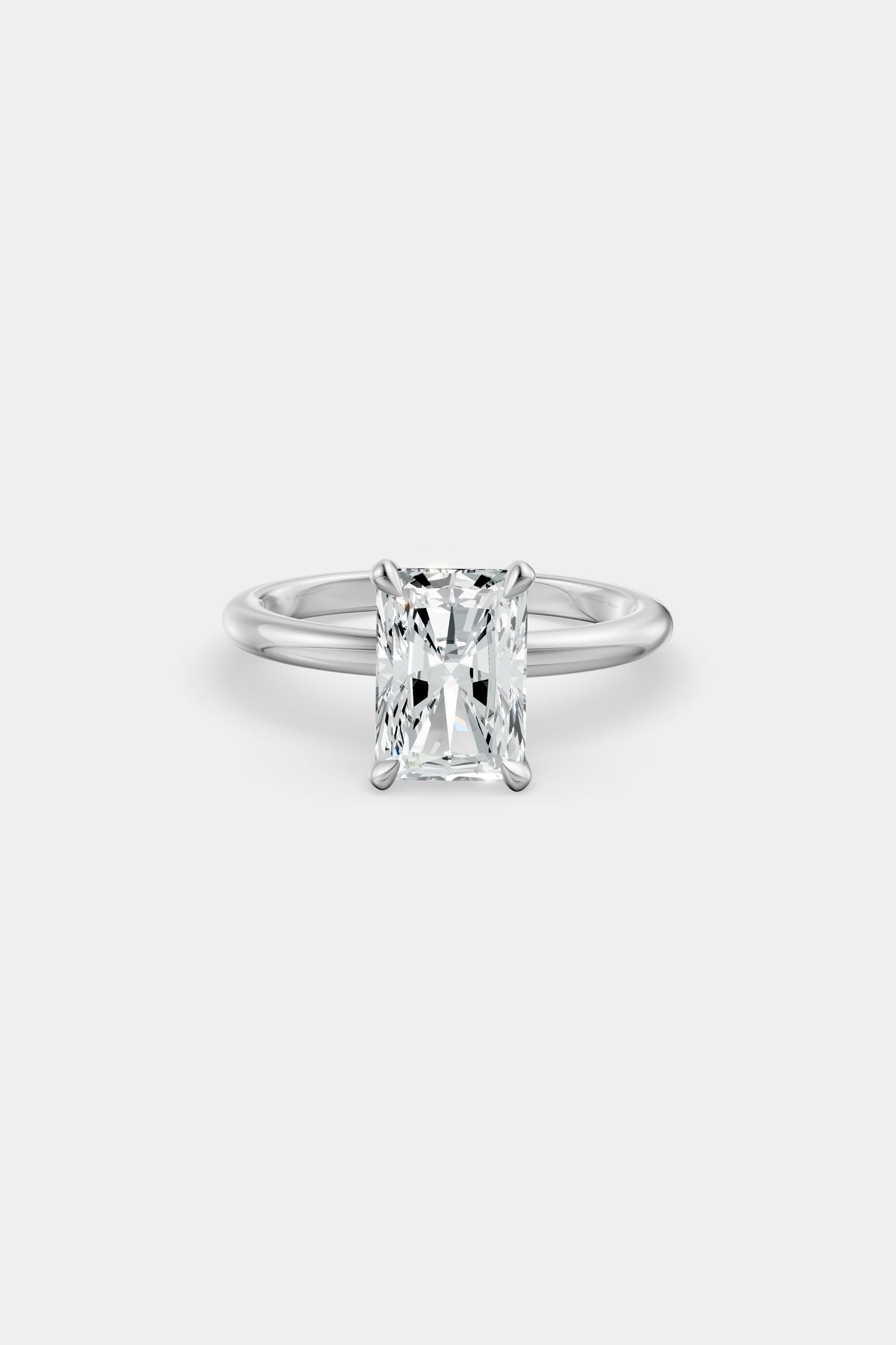 Diamond Solitaire Ring | Piccolo Band