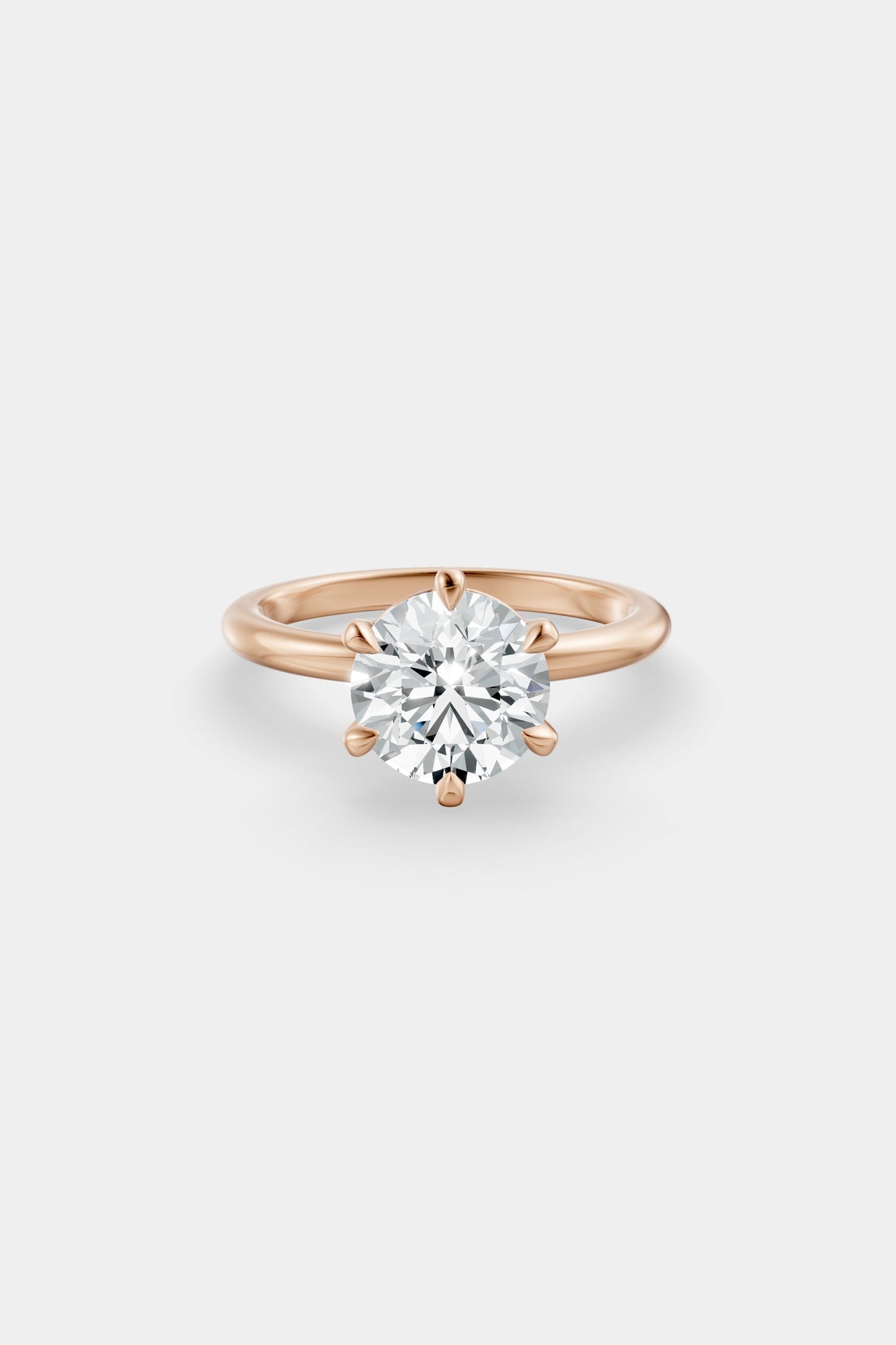 Diamond Solitaire Ring | Piccolo Band