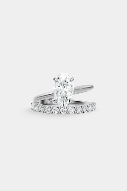 Double Band Diamond Ring | 0.05ct Diamond Band