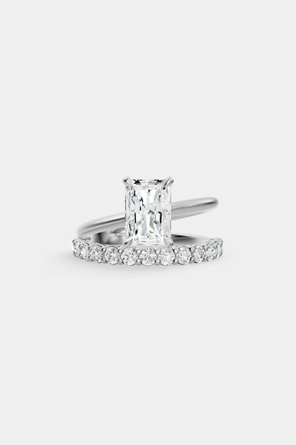 Double Band Diamond Ring | 0.05ct Diamond Band