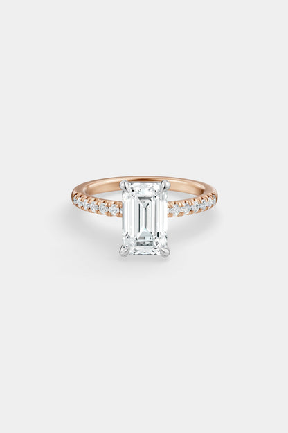 Diamond Solitaire Ring | Harley Diamond Band
